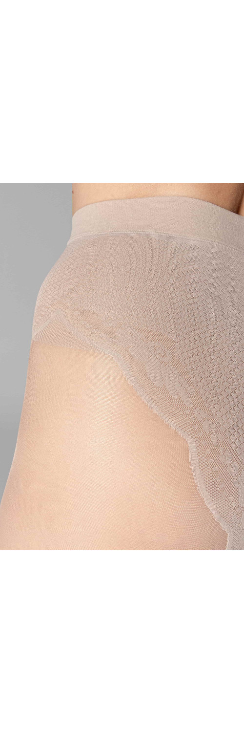 Transparent tights for women Legs 304 Slim bikini 40 naturale   1/2-1