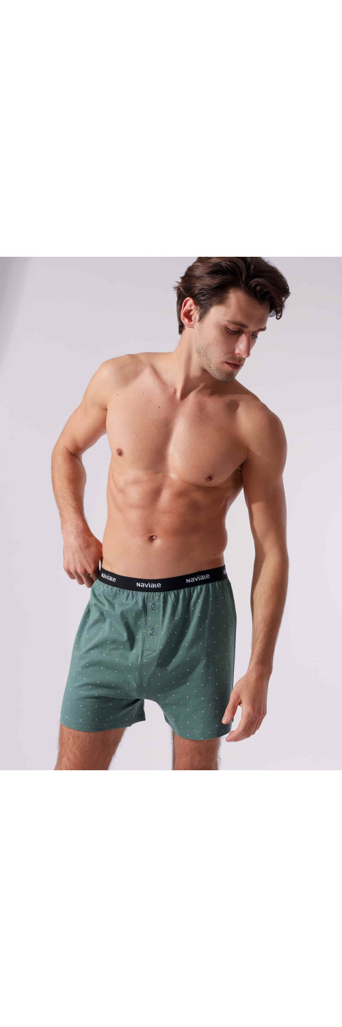 Underpants for men Naviale MU241-02 Whiskey green  M-3