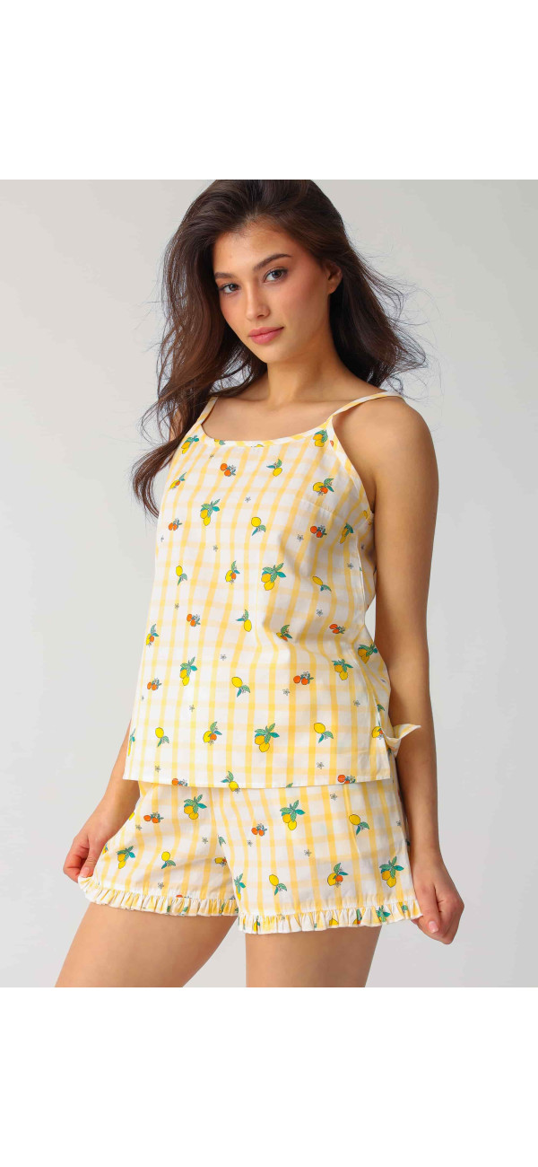 Tank top for women Naviale LH531-03 Amalfi yellow-image