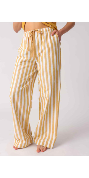 Pants for women Naviale LH420-11 Riviera yellow stripe-image