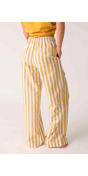 Pants for women Naviale LH420-11 Riviera yellow stripe-image