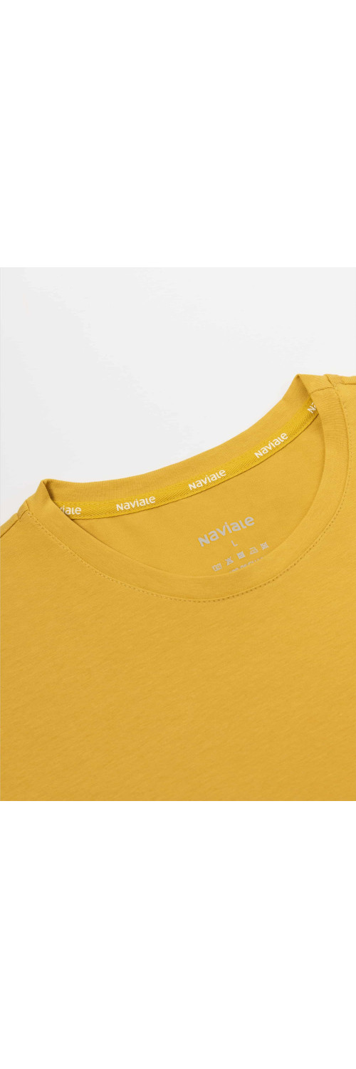 T-shirt for men Naviale MH320-04 Regular man charlie bronze ocher  L-5