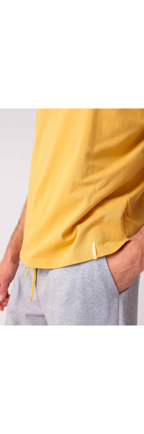 T-shirt for men Naviale MH320-04 Regular man charlie bronze ocher  L-2
