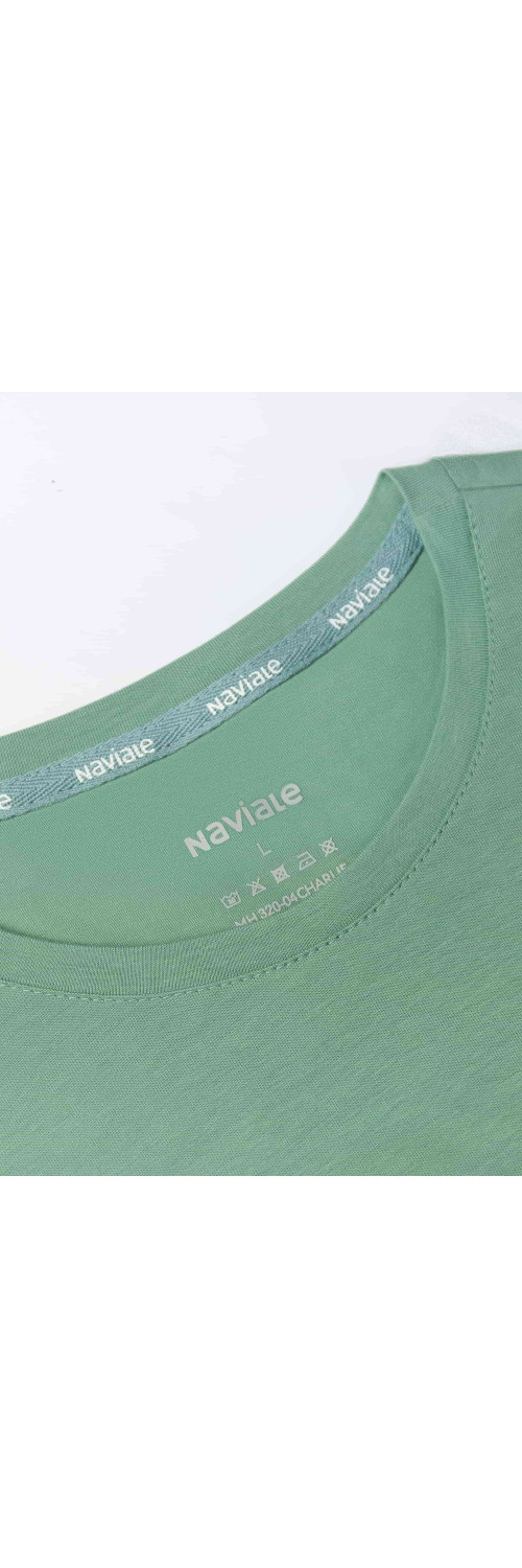 T-shirt for men Naviale MH320-05 Regular man charlie aqua  S-3