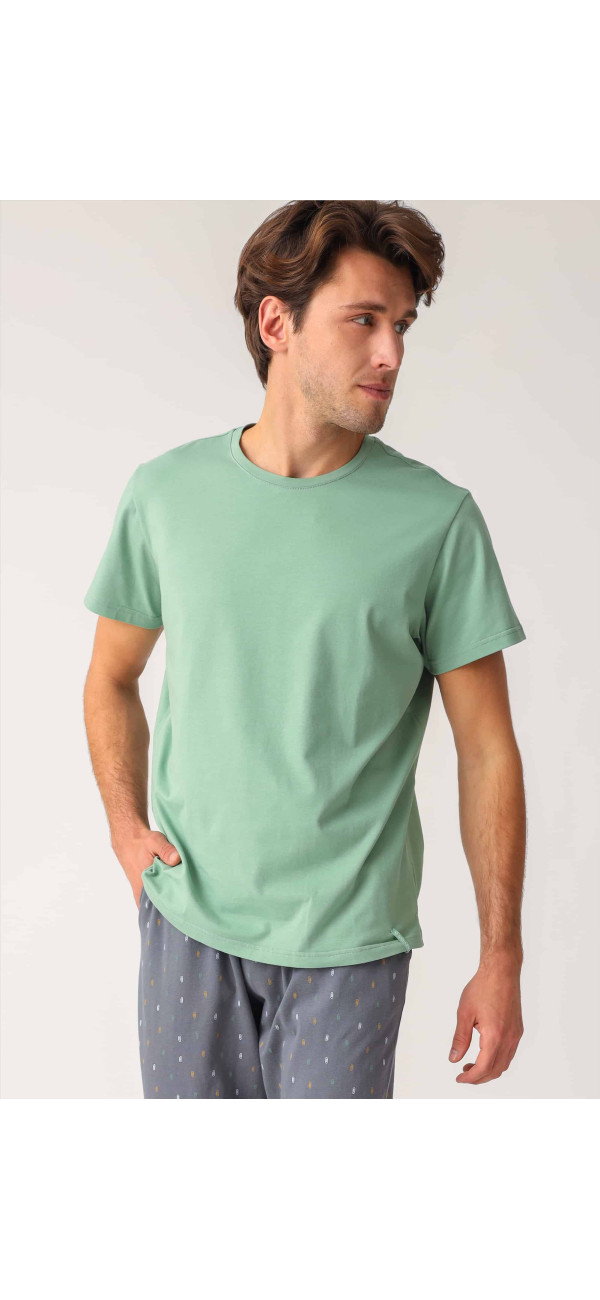 Футболка для чоловіків Naviale MH320-05 Regular man charlie aква-image