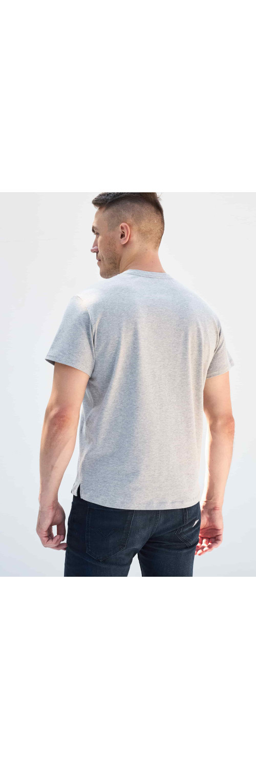 T-shirt for men Naviale MH320-06 Regular man charlie melange  M-3
