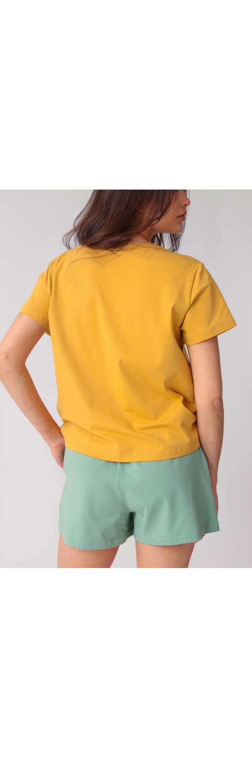 T-shirt for women Naviale LH320-04 Regular lady lima bronze ocher  M-1