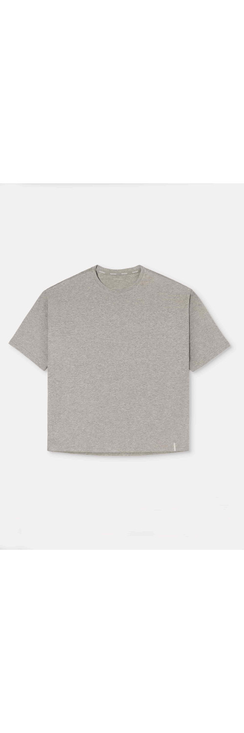 T-shirt unisex Naviale UH320-06 Oversize unisex delta melange  S-1