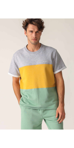 T-shirt for men Naviale MH322-04 Houston color mix-image