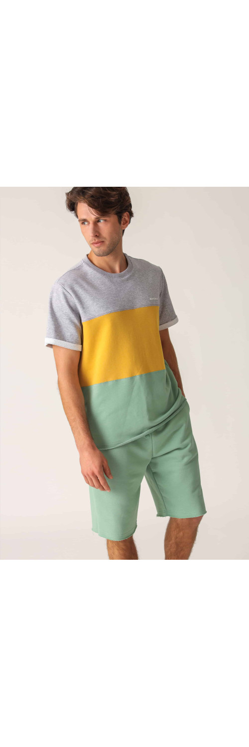 T-shirt for men Naviale MH322-04 Houston color mix  M-3