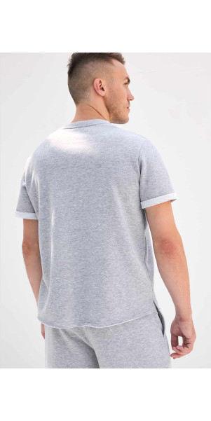 T-shirt for men Naviale MH322-05 Houston melange-image