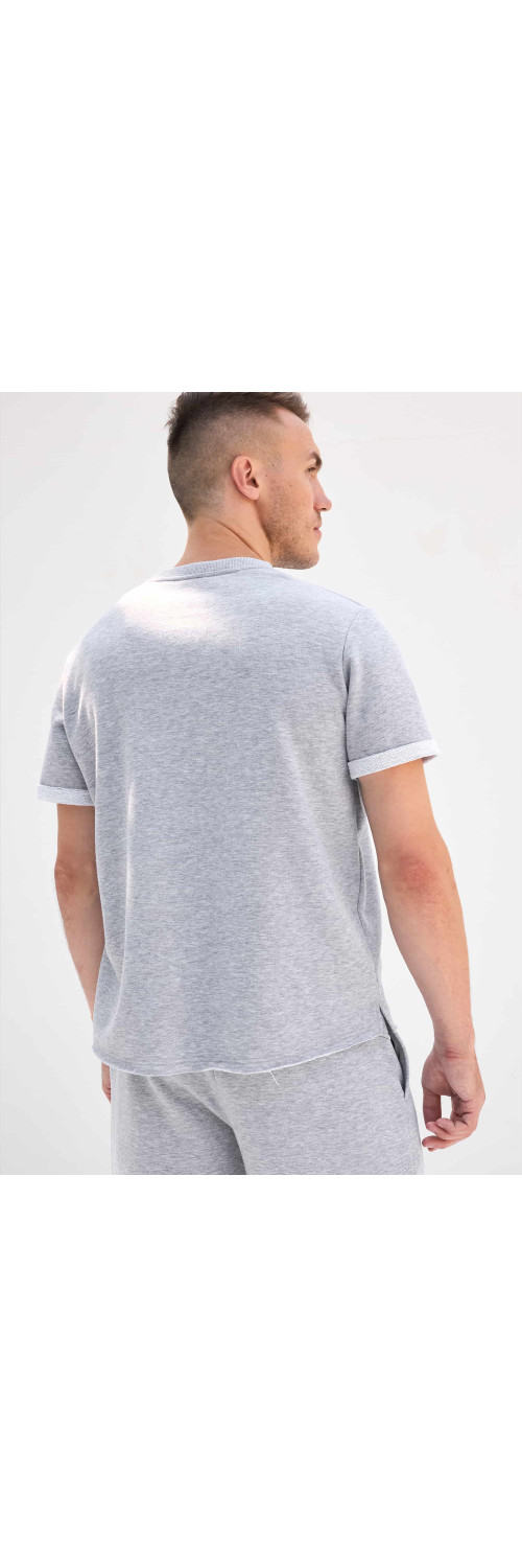 T-shirt for men Naviale MH322-05 Houston melange  S-1