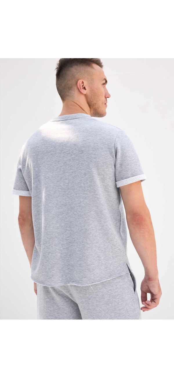 T-shirt for men Naviale MH322-05 Houston melange-image