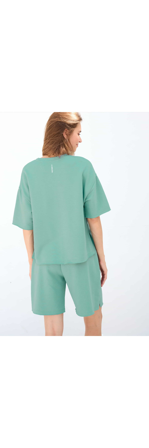 T-shirt for women Naviale LH322-04 Malibu aqua  XS-2
