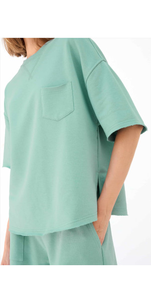 T-shirt for women Naviale LH322-04 Malibu aqua-image