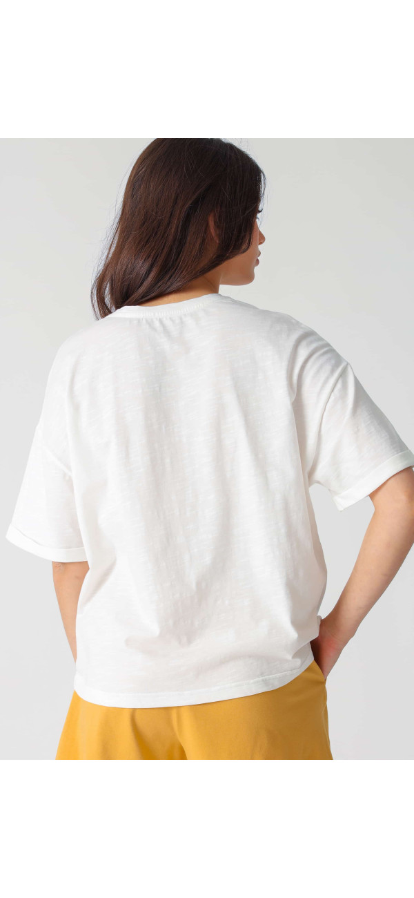 T-shirt for women Naviale LH529-01 Amalfi antique white-image
