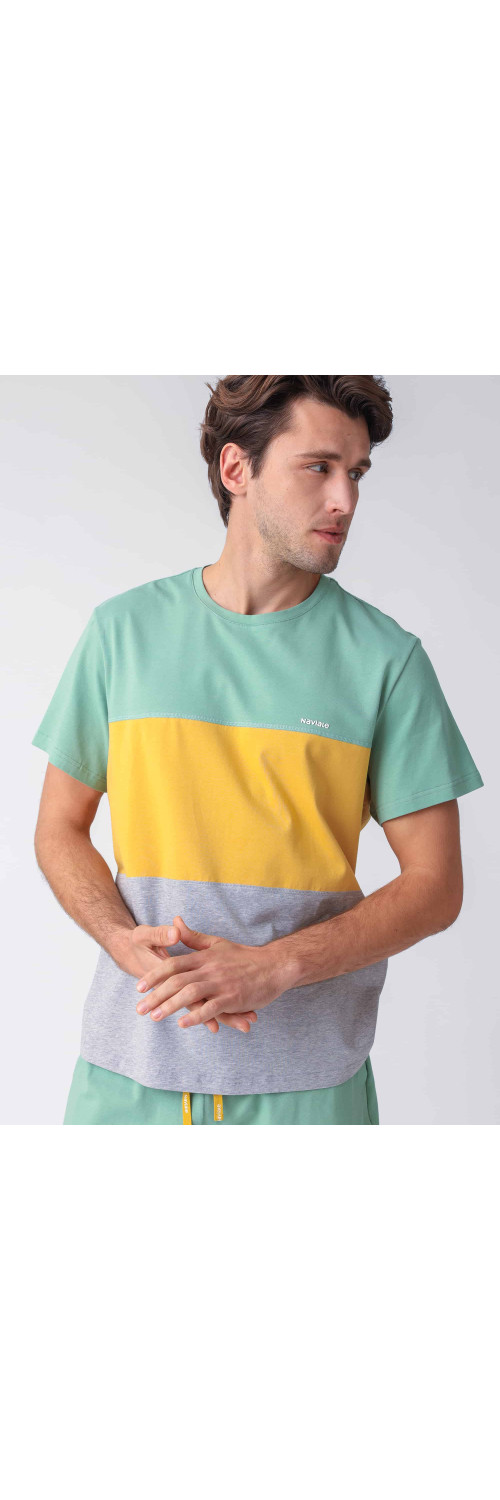 T-shirt for men Naviale MH529-02 Jungle color mix  S-0