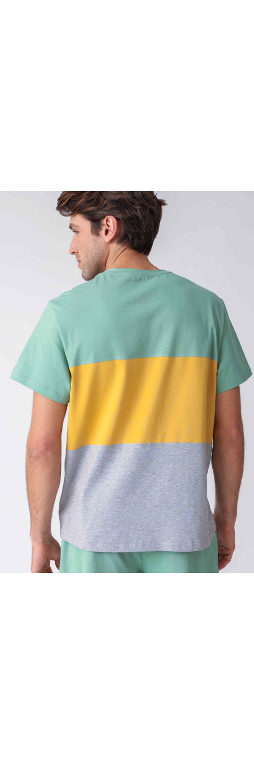 T-shirt for men Naviale MH529-02 Jungle color mix  S-1