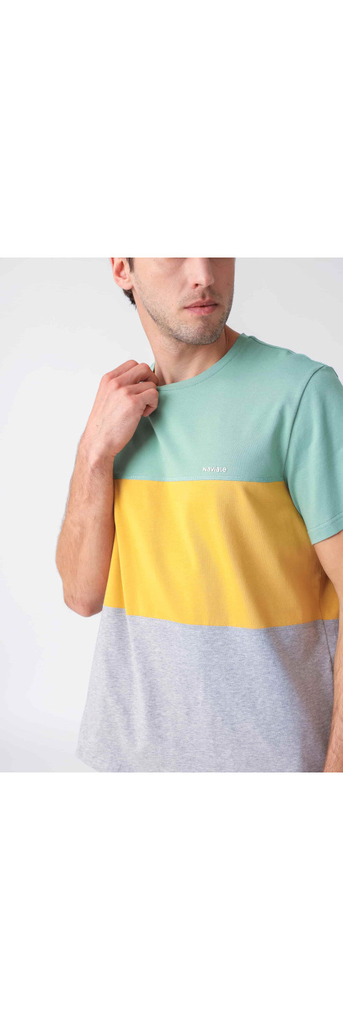 T-shirt for men Naviale MH529-02 Jungle color mix  S-2