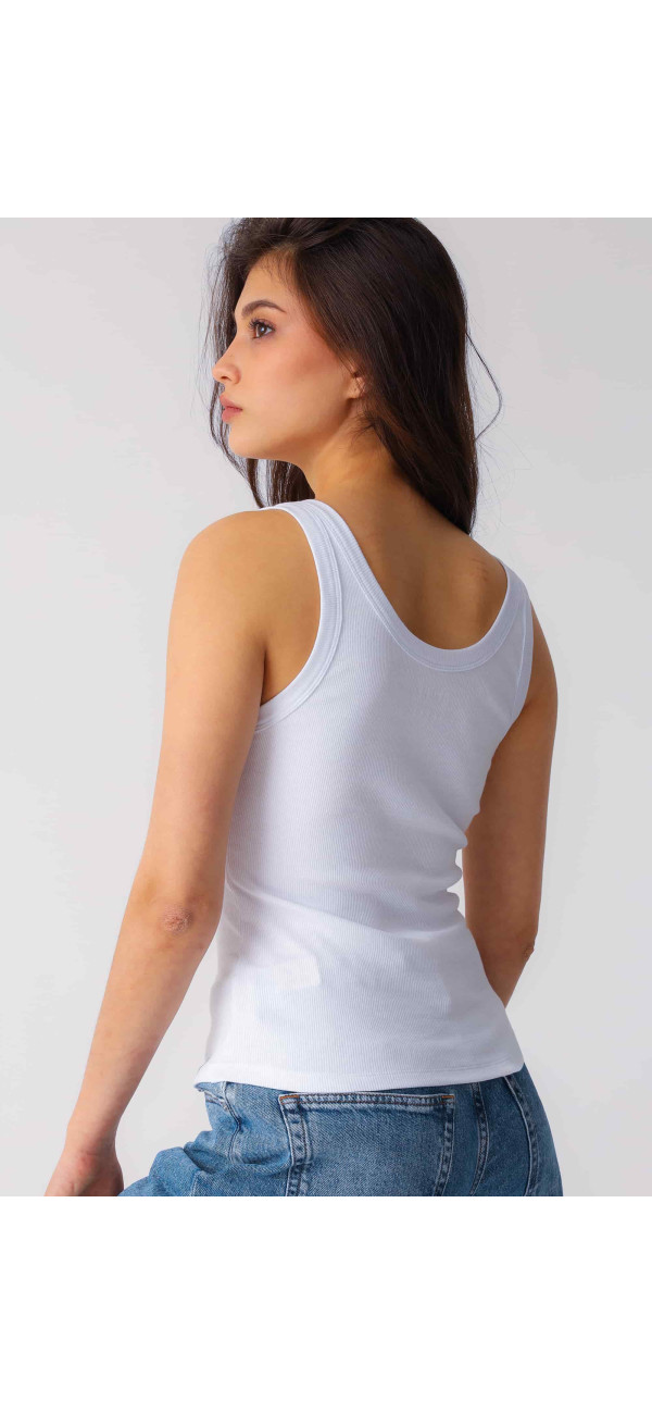 Tank top for women Naviale LH311-01 Havanna white-image