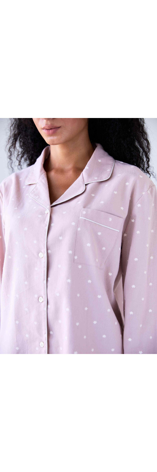 Longsleeve for women Naviale LH340-19 Cat point sandy pink  S-2