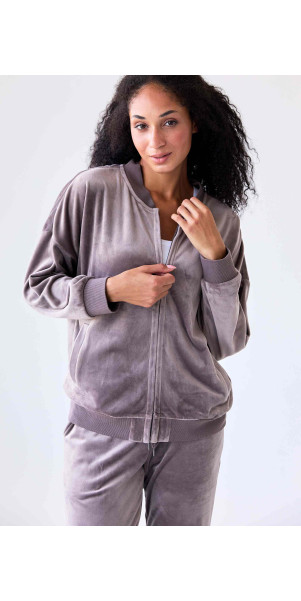 Longsleeve for women Naviale LH350-21 Brugge velour сhocolate musc-image