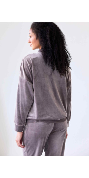 Longsleeve for women Naviale LH350-21 Brugge velour сhocolate musc-image