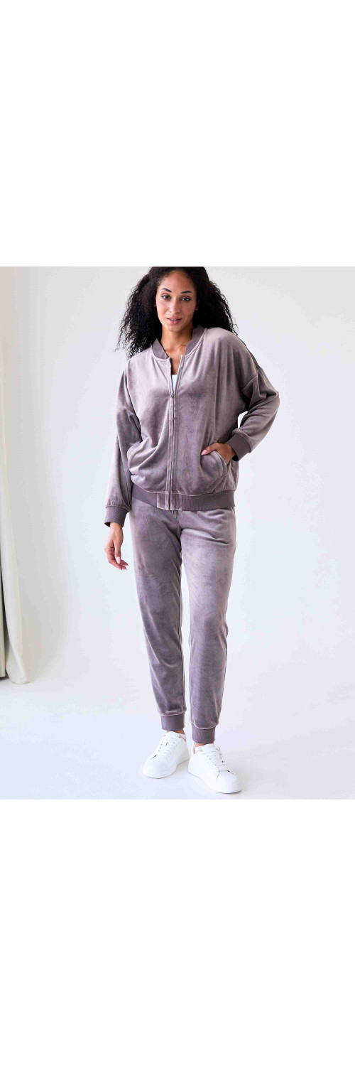 Кофта для жінок Naviale LH350-21 Brugge velour шоколадний мус XL-3