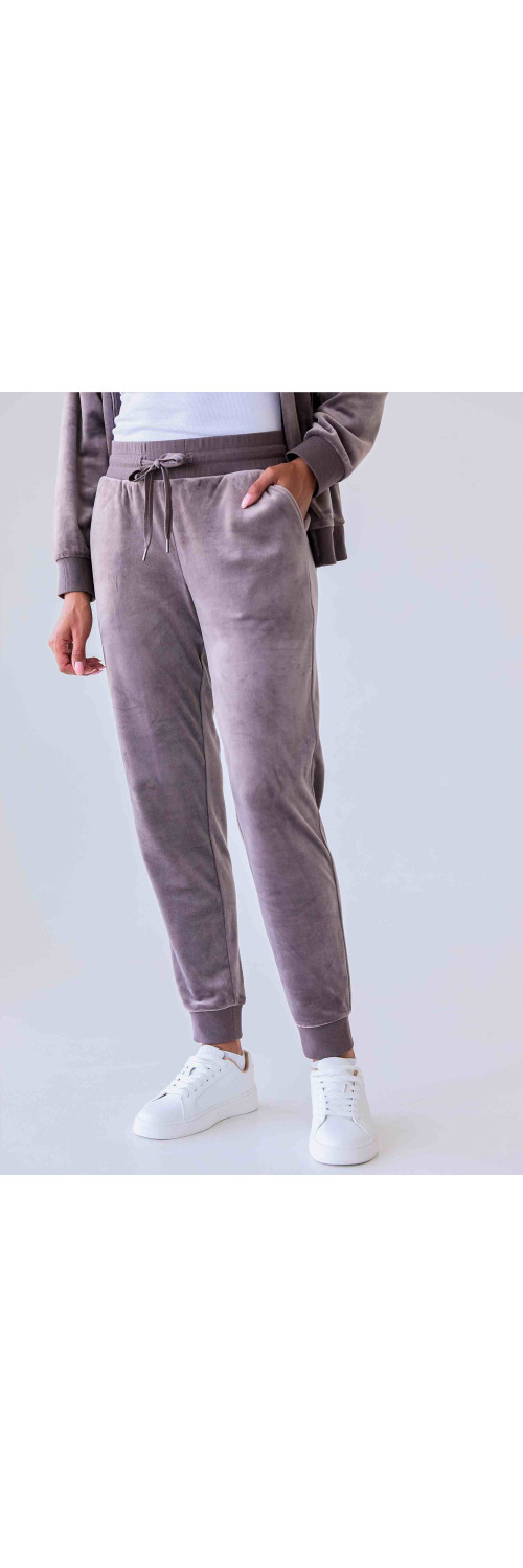 Брюки для жінок Naviale LH421-21 Brugge velour шоколадний мус L-0