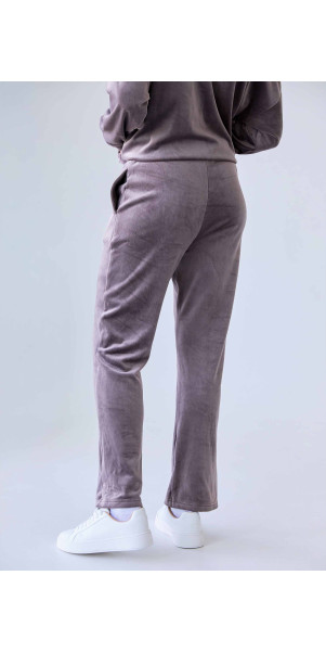 Pants for women Naviale LH420-21 Brugge velour сhocolate musc-image
