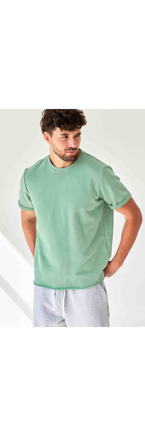 T-shirt for men Naviale MH322-06 Houston aqua  M-0