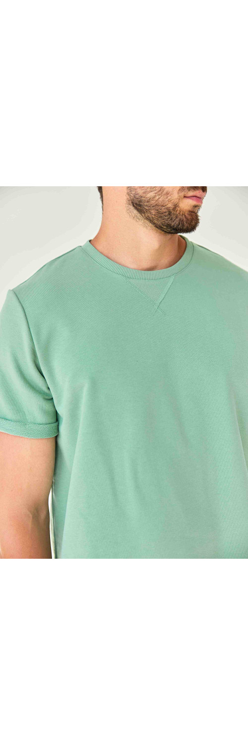 T-shirt for men Naviale MH322-06 Houston aqua  M-2