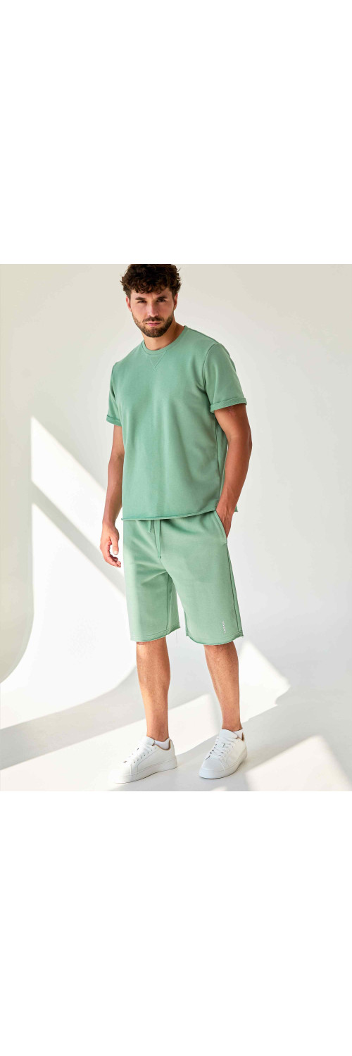 T-shirt for men Naviale MH322-06 Houston aqua  M-3