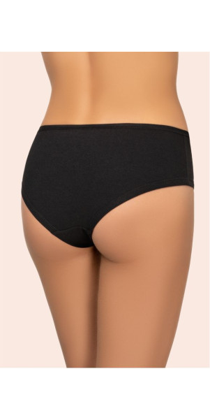Труси шорти для жінок Kleo 132 С Cotton 2 од. чорний/чорний-image