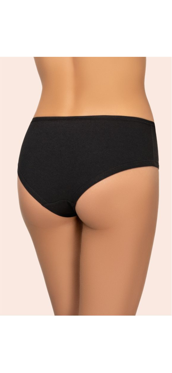 Труси шорти для жінок Kleo 132 С Cotton 2 од. чорний/чорний-image