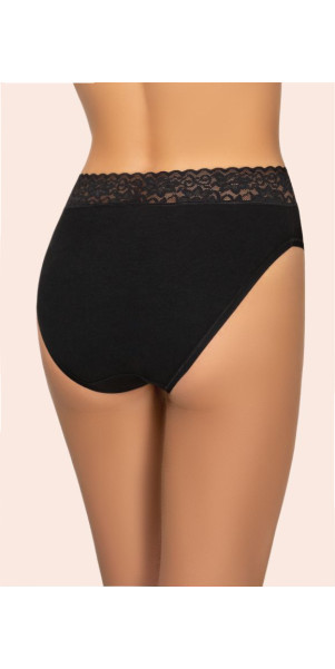 Труси сліпи для жінок Kleo 142 C Cotton 2 од. чорний/чорний-image