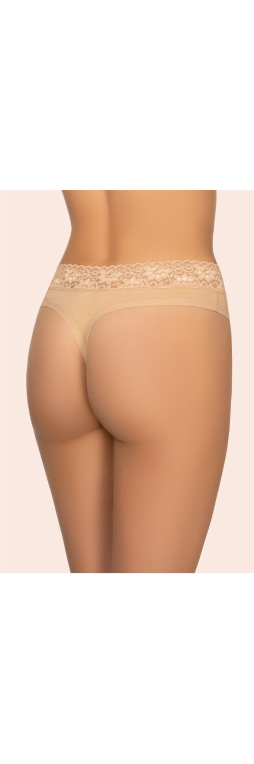 Труси стрінги для жінок Kleo 151 C Cotton 2 од. бежевий/бежевий XL-1