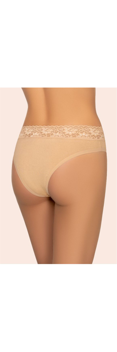 Труси бріфи для жінок Kleo 167 С Cotton 2 од. бежевий/бежевий M-1