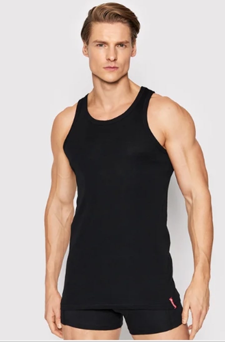 Tank top for men Henderson 1480 Basik black_j41-image