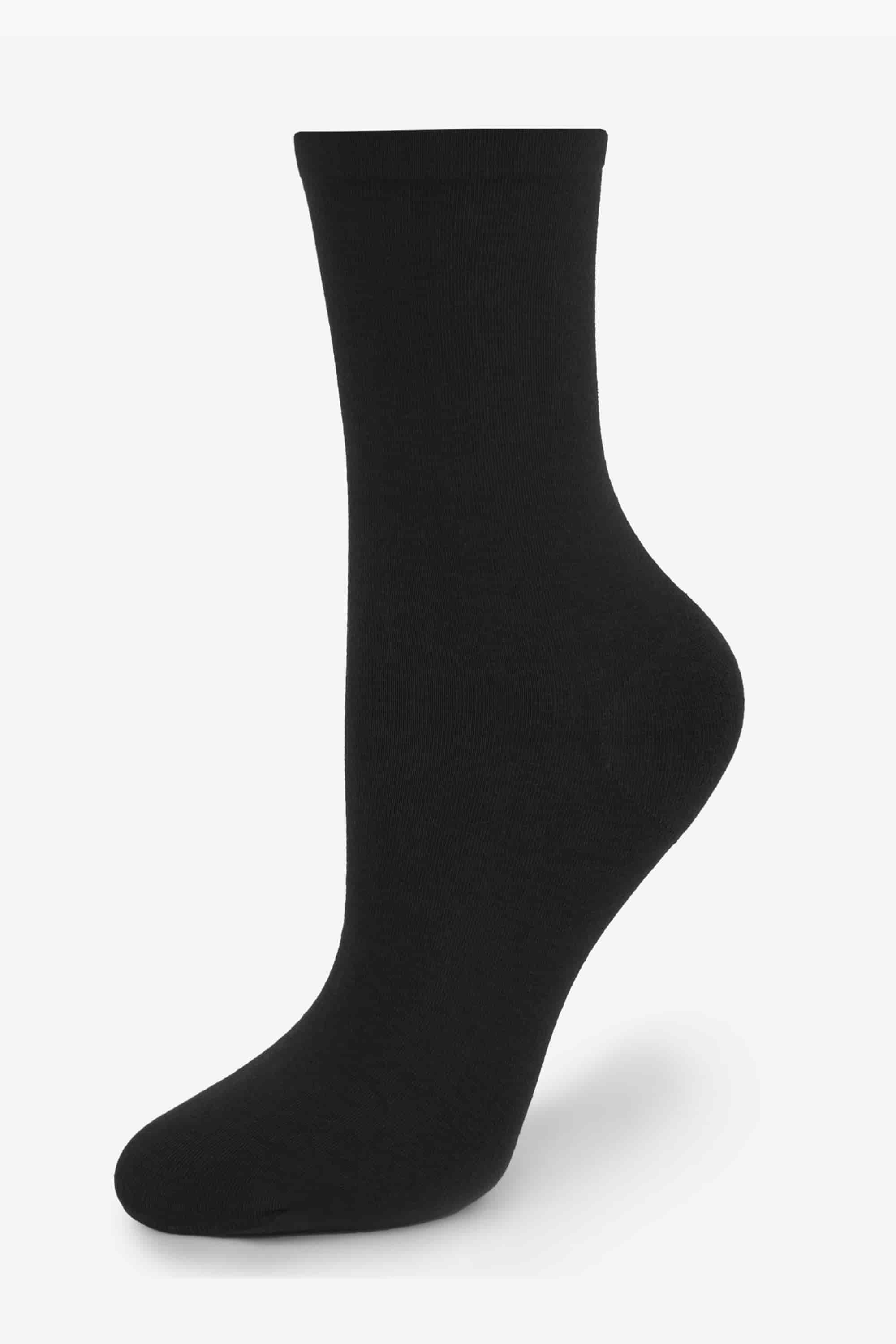 Cotton socks long for women Marilyn Forte 58 black-image