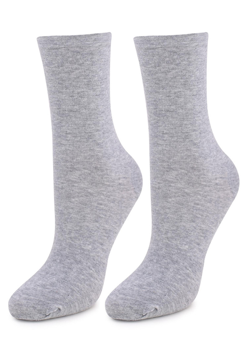 Cotton socks long for women Marilyn Forte 58 light melange-image