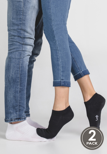 Cotton socks unisex Legs 82 Socks active low (2 pack) nero-image