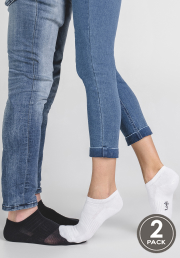 Cotton socks unisex Legs 82 Socks active low (2 pack) bianco-image