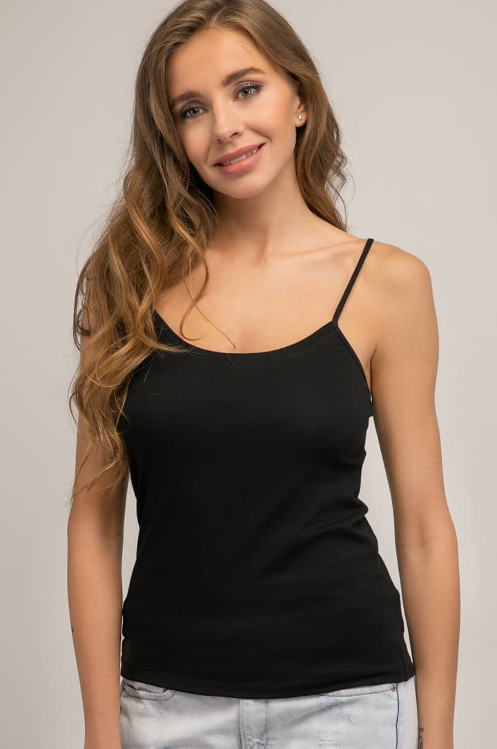 Майка для жінок Kleo 2733 C Cotton чорний-image
