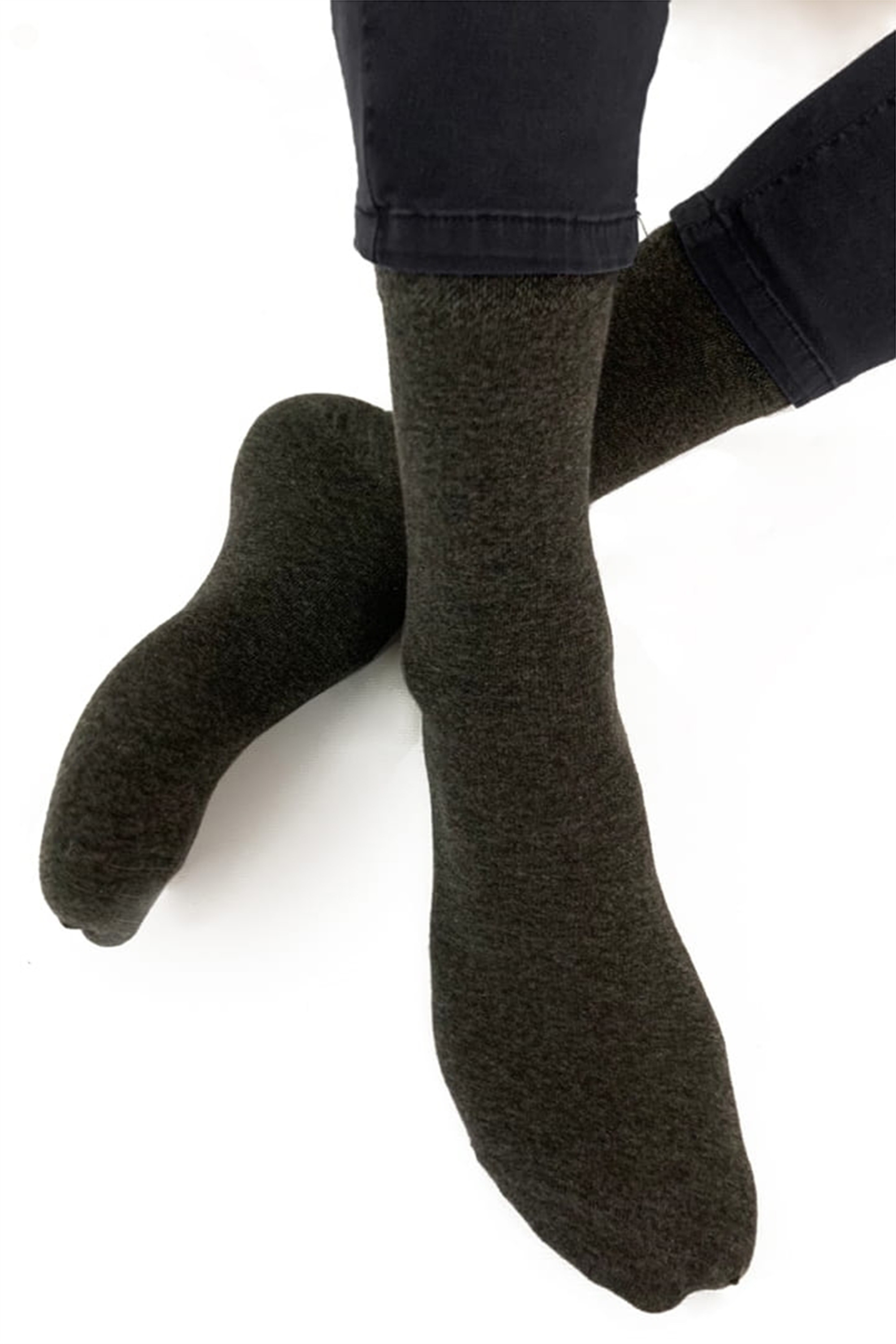 Cotton socks for men Legs Socks men cotton standard melange-image