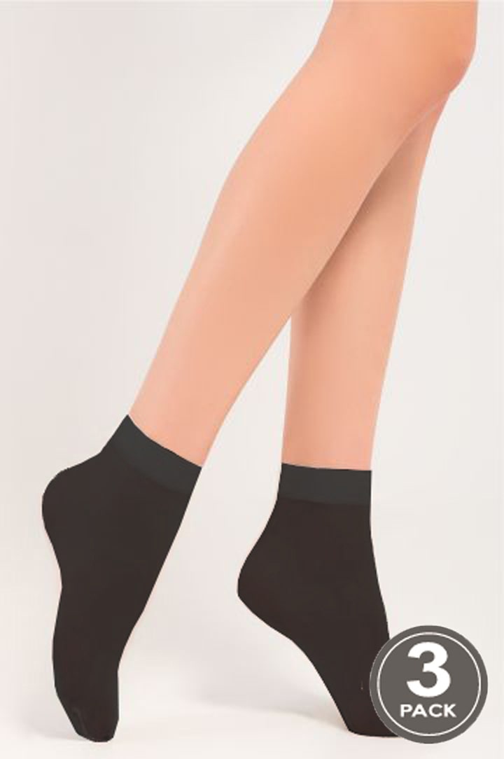 Transparent socks for women Legs 152 Sunny 15 (3 pack) nero-image