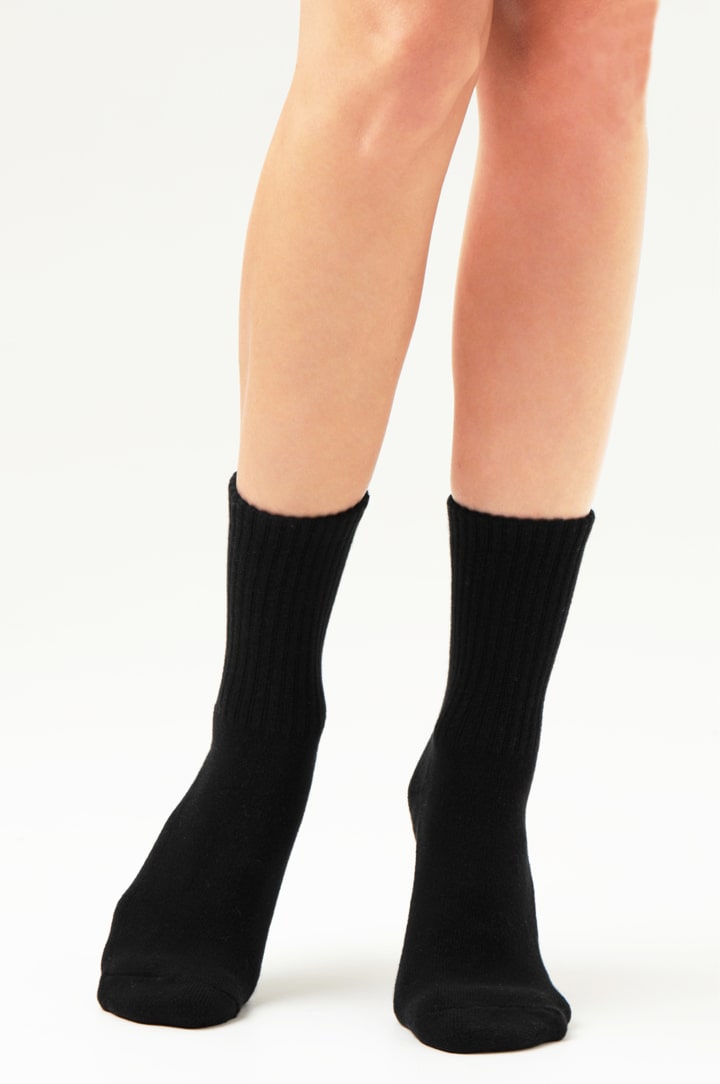 Warm socks long unisex Legs 84 Socks active terry nero-image