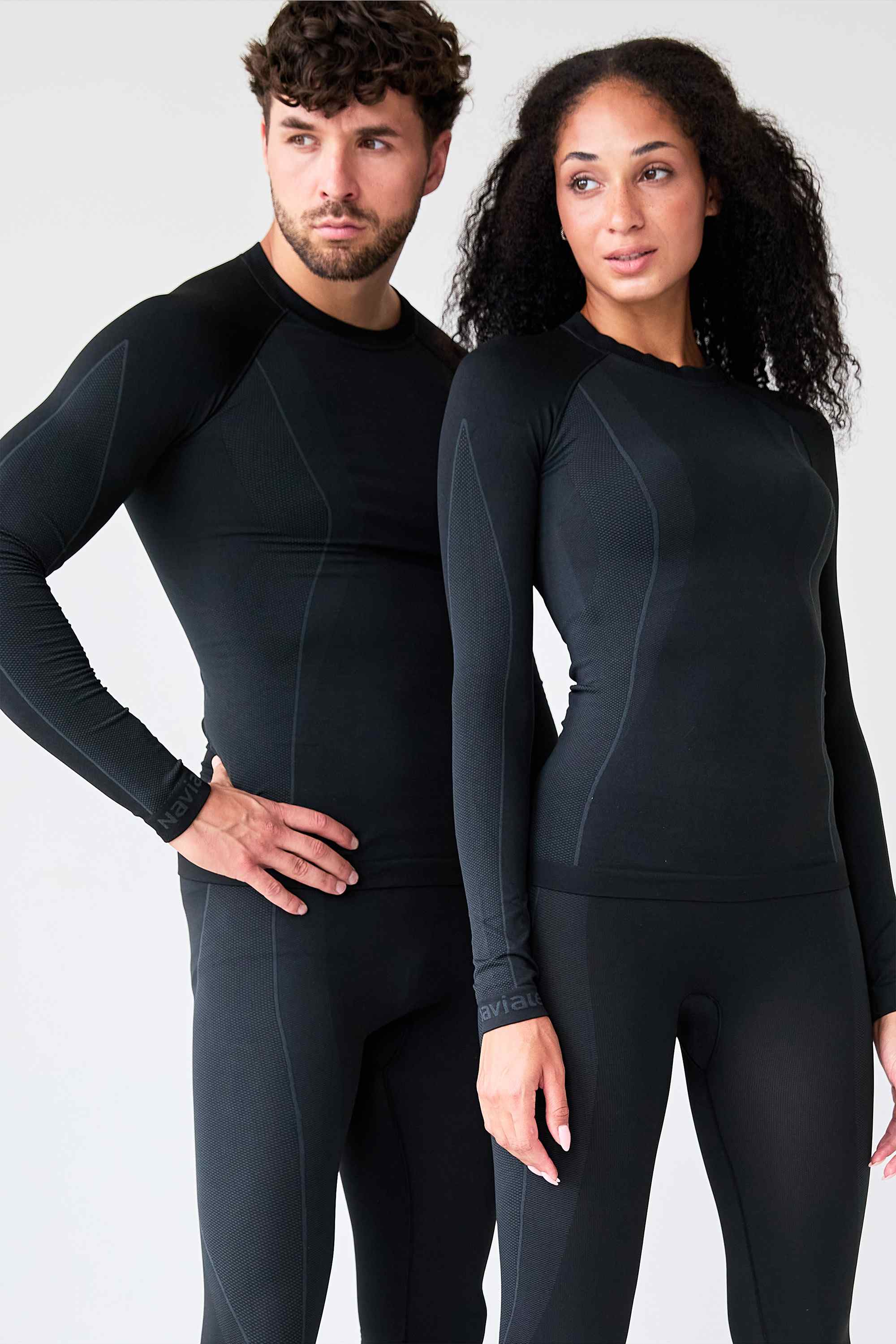 T-shirt unisex Naviale UA340-01 Thermo control black-image