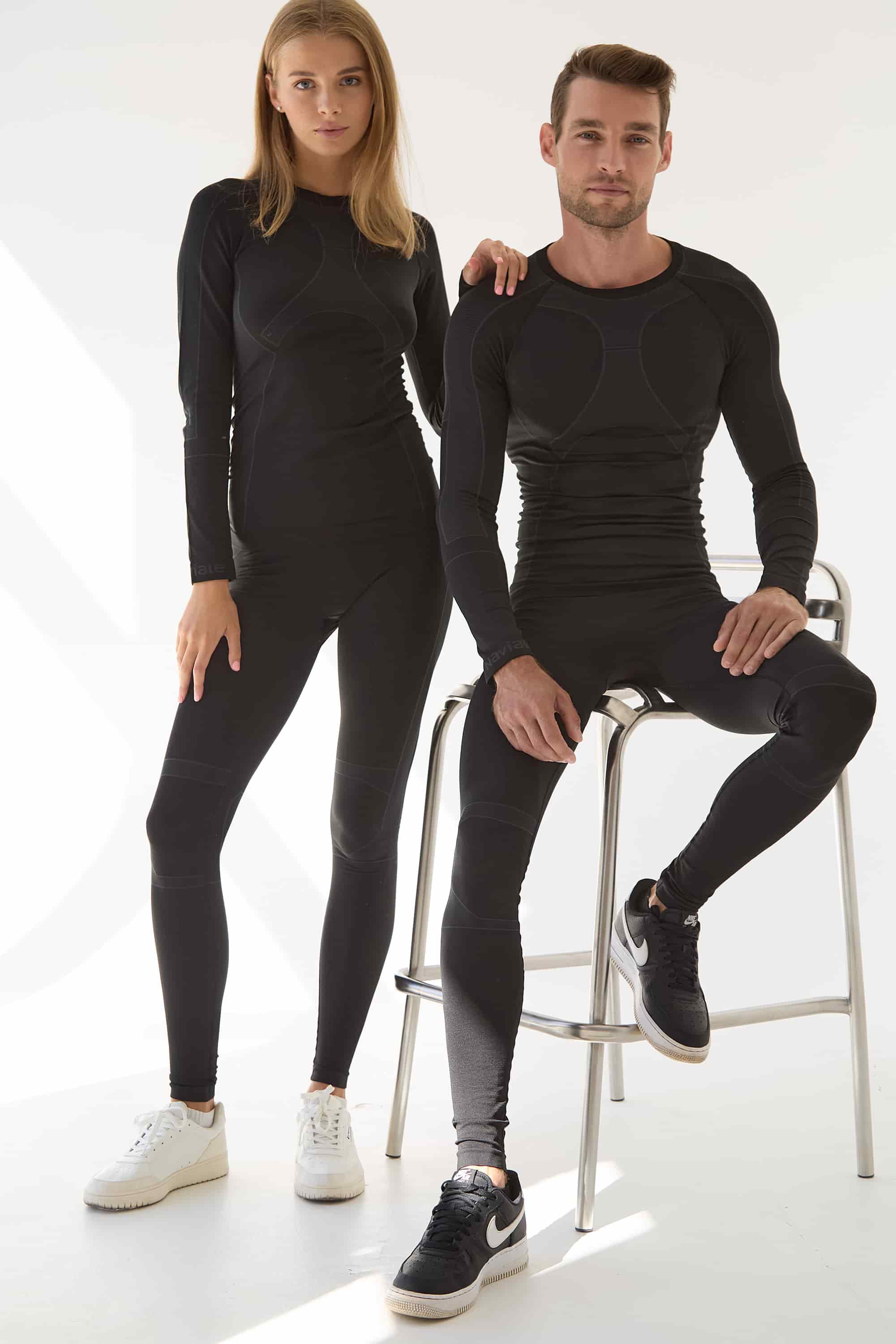 T-shirt unisex Naviale UA340-01 Thermo control black-image
