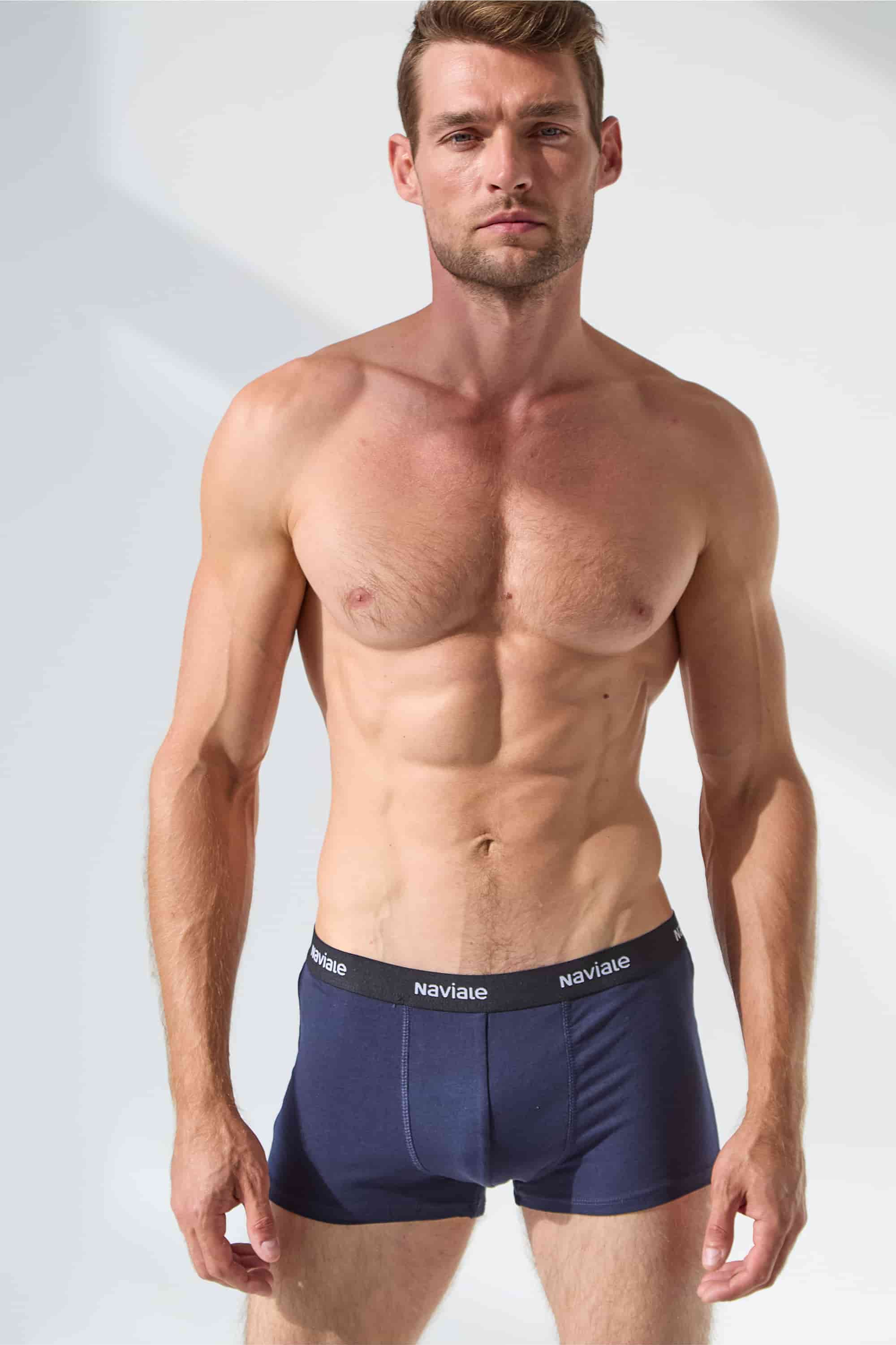 Underpants for men Naviale MU212-01 (2 pack) navy/bordo-image